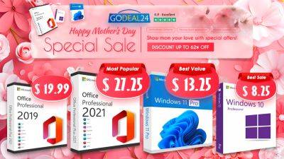 Mother’s Day Brings 90% Discount on Microsoft Keys – Prices as Low as $6.83/Key - wccftech.com