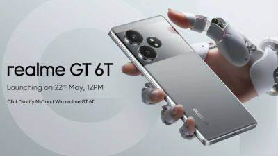 Realme GT 6T launch date in India revealed: Know expected specs, price, features and more - tech.hindustantimes.com - India
