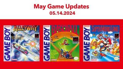 Game Boy – Nintendo Switch Online adds Alleyway, Baseball, and Super Mario Land - gematsu.com - Britain - Japan