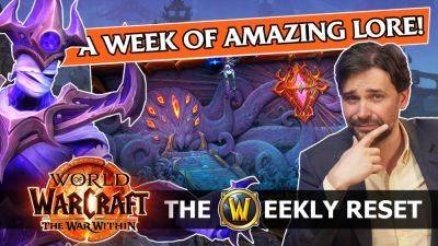 The Weekly Reset with Taliesin and Evitel: Lore Bombs in Dark Heart, A Whisper of Warning, and War Within Alpha - wowhead.com