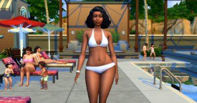 The Sims 4's kicks off the weirdly horny new roadmap with a refresh to base game swimwear - rockpapershotgun.com
