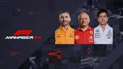 F1 Manager 2024 launches July 23 - gematsu.com