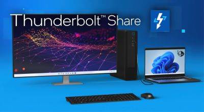 Intel Thunderbolt Share Software Enables Fast PC-to-PC Connectivity, Use Two PCs In Diverse Setups For Increased Productivity - wccftech.com