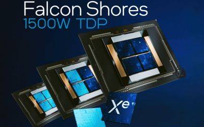 Intel’s Next-Gen Falcon Shores GPU To Feature TDP Up To 1500W, No Air-Cooled Variant Planned - wccftech.com