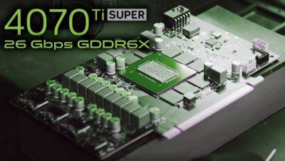 NVIDIA GeForce RTX 4070 Ti SUPER Gets Memory Tuned To 26 Gbps Speeds, Ends Up Faster Than 4080 SUPER GPU - wccftech.com - North Korea
