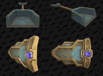 Earthen Tools and Jeweled Weapon Models in The War Within Alpha - wowhead.com