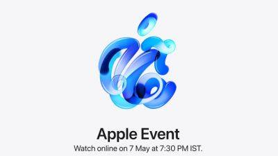 Apple iPad Pro, iPad Air launch event to last for about 35 minutes: Report - tech.hindustantimes.com - India