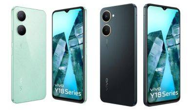 Vivo Y18, Vivo Y18e launched in India: Know their prices, specs and other details - tech.hindustantimes.com - India - county Gem
