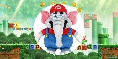 Mario Wonder's Elephant Plush Is Finally Available Outside Of Japan - thegamer.com - Usa - Japan