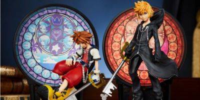 New Sora And Roxas Kingdom Hearts Stained-Glass Figures Revealed - thegamer.com - Japan