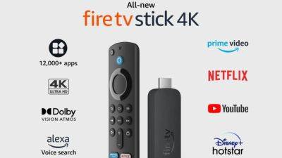 Amazon launched new Fire TV Stick 4K in India at Rs.5999: What’s new, check features and more - tech.hindustantimes.com - India